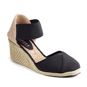 Ralph Lauren Espadrille Wedges | Size 6